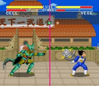 Screen ze hry Dragon Ball Z 1