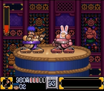 Screen ze hry Ganbare Goemon 2