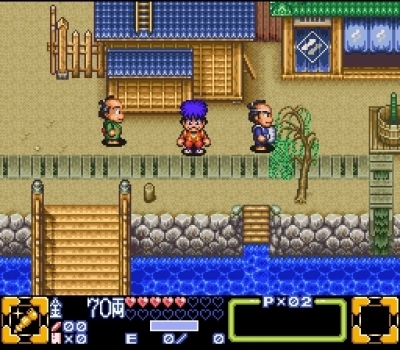 Screen ze hry Ganbare Goemon 3