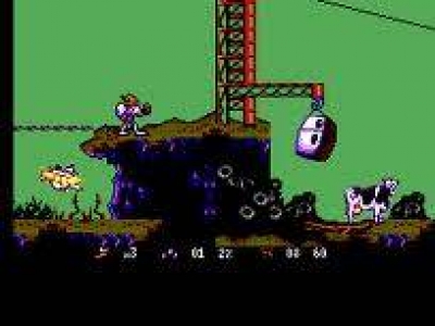 Screen ze hry Earthworm Jim