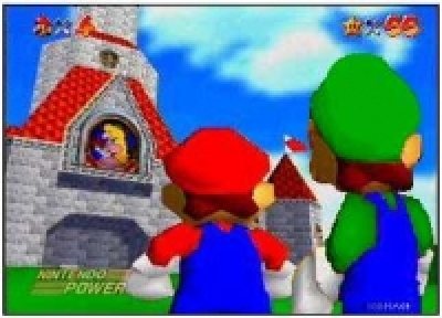 Screen ze hry Super Mario Bros 64 Multiplayer