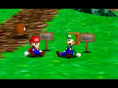 Screen ze hry Super Mario Bros 64 Multiplayer