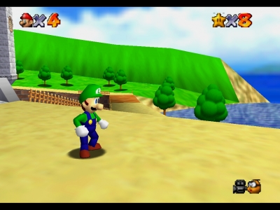 Screen ze hry Super Mario Bros 64 Multiplayer