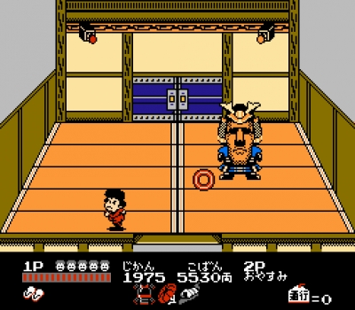 Screen ze hry Ganbare Goemon 2