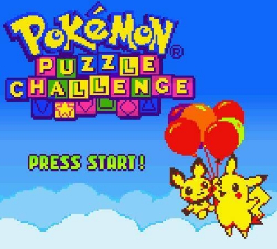 Screen ze hry Pokemon Puzzle Challenge