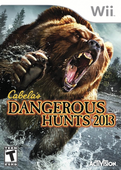 Obal hry Cabelas Dangerous Hunts 2013