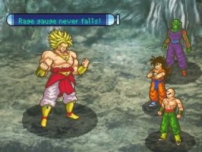 Screen ze hry Dragon Ball Z Attack of the Saiyans