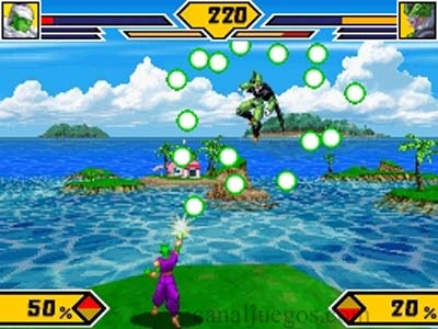 Screen ze hry Dragon Ball Z Supersonic Warriors 2