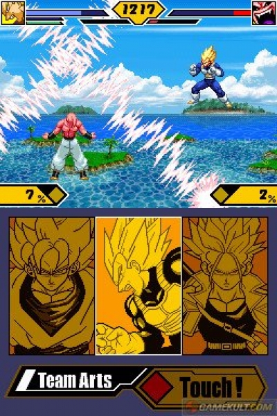 Screen ze hry Dragon Ball Z Supersonic Warriors 2