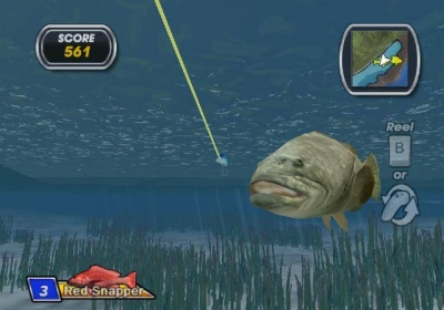 Screen ze hry Shimano Xtreme Fishing