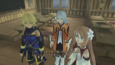 Screen ze hry Tales of Symphonia Chronicles