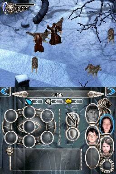 Screen ze hry The Chronicles of Narnia: The Lion, the Witch and the Wardrobe