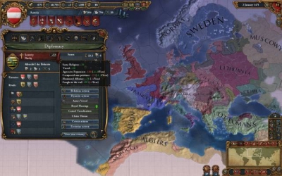 Screen ze hry Europa Universalis IV