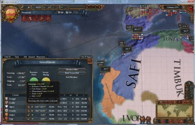 Screen ze hry Europa Universalis IV