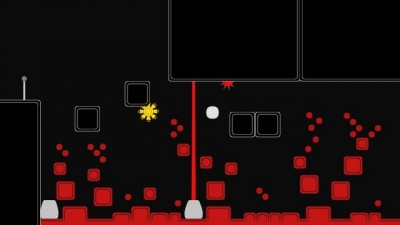 Screen ze hry Sound Shapes