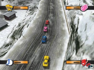 Screen ze hry Mashed: Drive to Survive