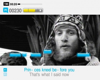 Screen ze hry SingStar 90s