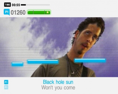 Screen ze hry SingStar 90s