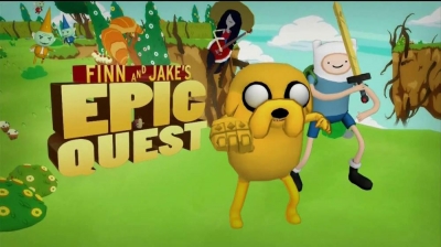 Screen Finn and Jakes Epic Quest