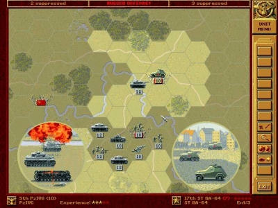 Screen ze hry Panzer General