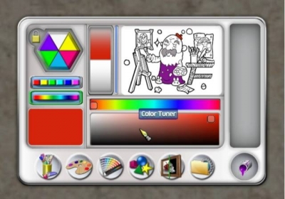 Screen ze hry UDraw Studio