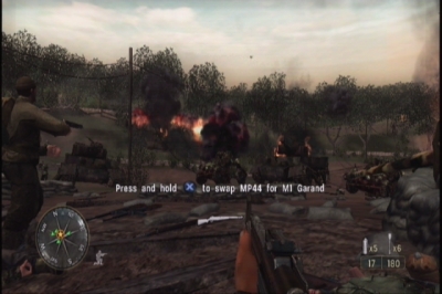 Screen ze hry Call of Duty 3