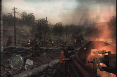 Screen ze hry Call of Duty 3