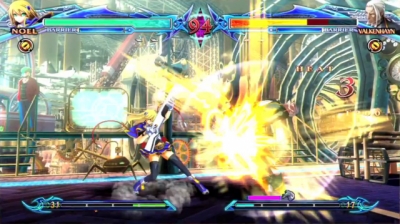 Screen ze hry BlazBlue: Chrono Phantasma