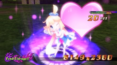 Screen ze hry Mugen Souls Z