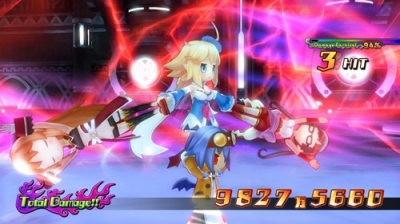 Screen ze hry Mugen Souls Z