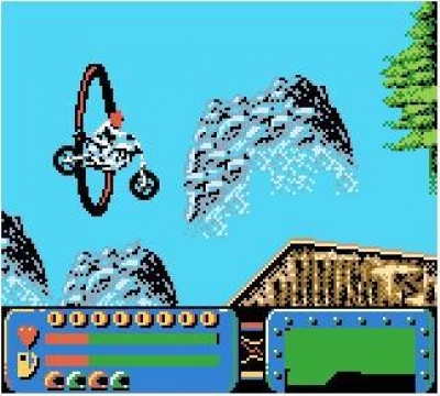 Screen ze hry Evel Knievel