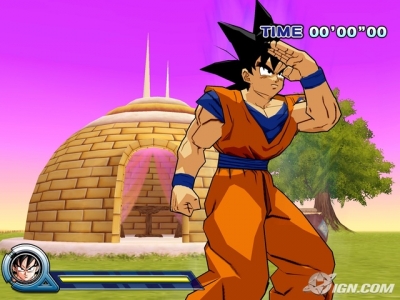 Screen ze hry Dragon Ball Z: Infinite World