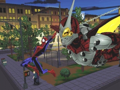Screen ze hry Ultimate Spider-Man