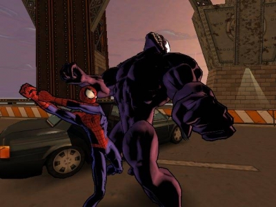 Screen ze hry Ultimate Spider-Man