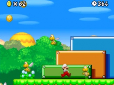 Screen ze hry New Super Mario Bros. 3