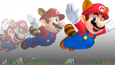 Artwork ke he New Super Mario Bros. 3