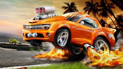 Artwork ke he Hot Wheels: World Race