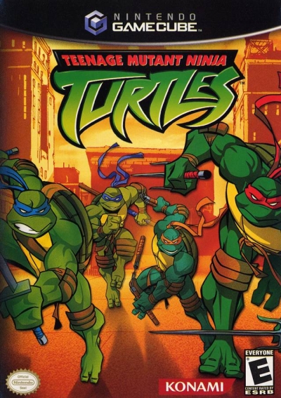Obal hry Teenage Mutant Ninja Turtles