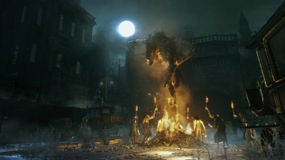 Screen ze hry Bloodborne