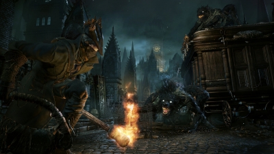 Screen ze hry Bloodborne