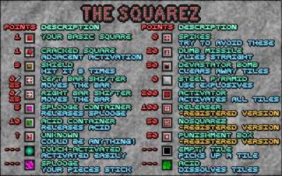 Screen ze hry Squarez Deluxe