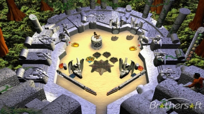 Artwork ke he 3-D Ultra Pinball: The Lost Continent
