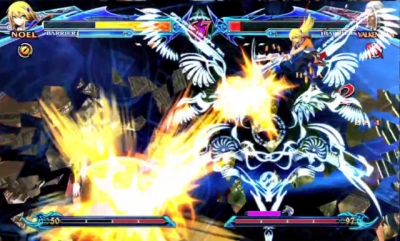 Screen ze hry BlazBlue: Chrono Phantasma