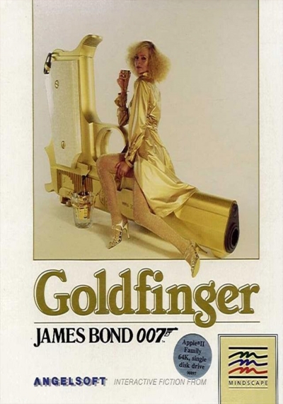 Obal hry James Bond 007: Goldfinger