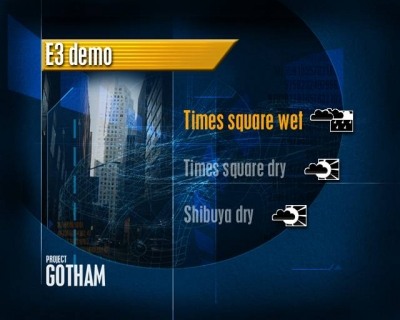 Screen ze hry Project Gotham Racing