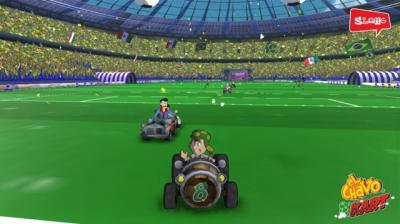 Screen ze hry El Chavo Kart