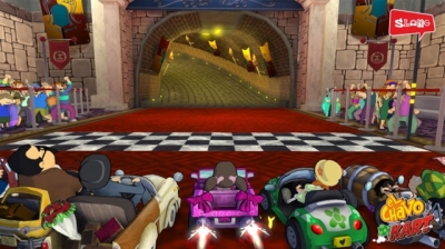 Screen ze hry El Chavo Kart