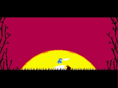 Screen ze hry Samurai Gunn