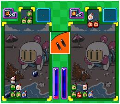 Screen ze hry Super Bomberman: Panic Bomber W