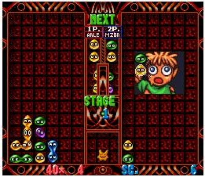 Screen ze hry Super Puyo Puyo 2 Remix